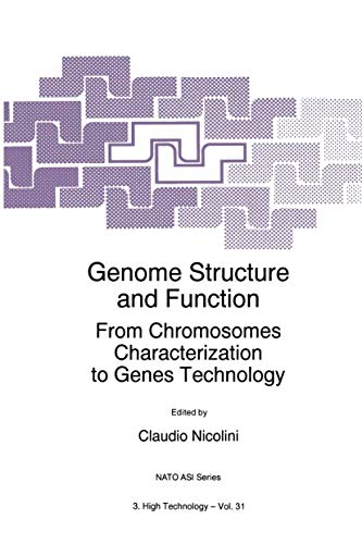 Stock image for Genome Structure and Function: From Chromosomes Characterization to Genes Technology for sale by Ammareal