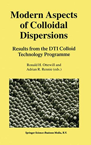 Modern Aspects of Colloidal Dispersions. Results from the DTI Colloid Technology Programme