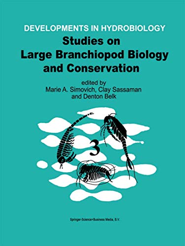 9780792349662: Studies on Large Branchiopod Biology and Conservation