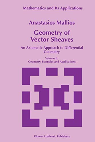 9780792350064: Geometry of Vector Sheaves: An Axiomatic Approach to Differential Geometry