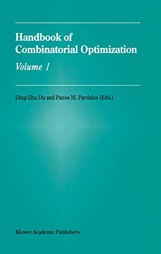 Handbook of Combinatorial Optimization (9780792350194) by Ding-Zhu Du; Pardalos, Panos M.