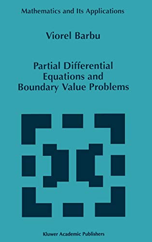 9780792350569: Partial Differential Equations and Boundary Value Problems