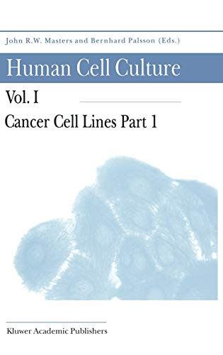 Imagen de archivo de Cancer Cell Lines Human Cell Culture, Vol. 1 a la venta por Basi6 International