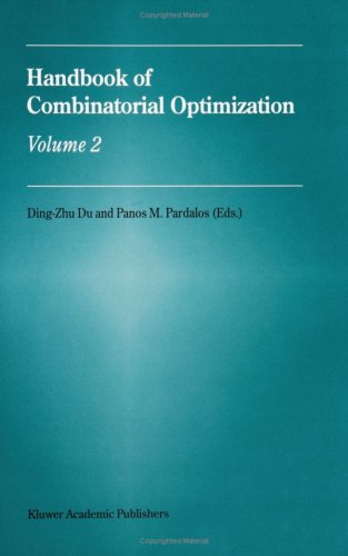 9780792352938: Handbook of Combinatorial Optimization