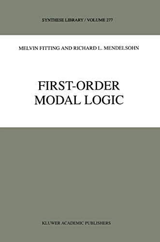 9780792353348: First-Order Modal Logic: 277 (Synthese Library)