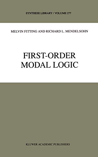9780792353348: First-Order Modal Logic: 277 (Synthese Library)