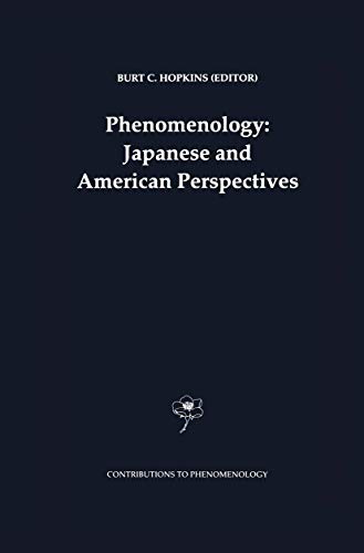 Stock image for Phenomenology: Japanese and American Perspectives for sale by Ria Christie Collections