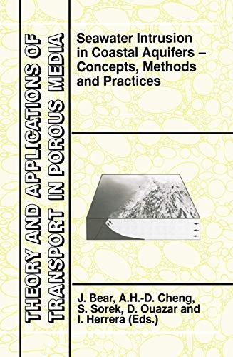 Stock image for Seawater Intrusion in Coastal Aquifers: Concepts, Methods, and Practices for sale by Ammareal