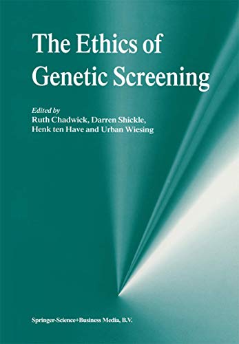 Imagen de archivo de The Ethics of Genetic Screening a la venta por Anybook.com