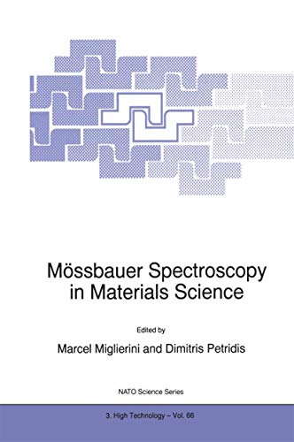 9780792356417: Mssbauer Spectroscopy in Materials Science (NATO Science Partnership Subseries: 3, 66)