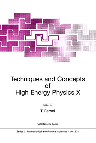 Techniques and Concepts of High Energy Physics X - Ferbel, Thomas
