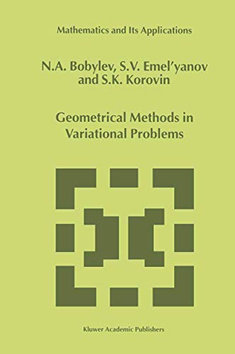 Imagen de archivo de Geometrical Methods in Variational Problems (Mathematics and Its Applications, 485) a la venta por Lucky's Textbooks