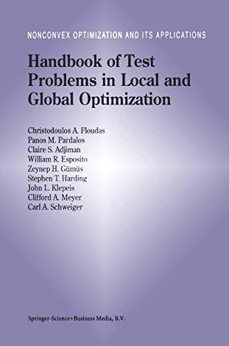 Imagen de archivo de Handbook of Test Problems in Local and Global Optimization a la venta por Ammareal