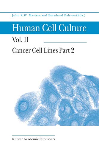 Imagen de archivo de CANCER CELL LINES PART 2 (HUMAN a la venta por BennettBooksLtd