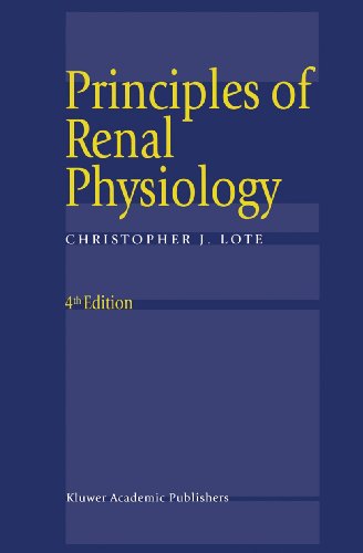 Beispielbild fr Principles of Renal Physiology zum Verkauf von WorldofBooks