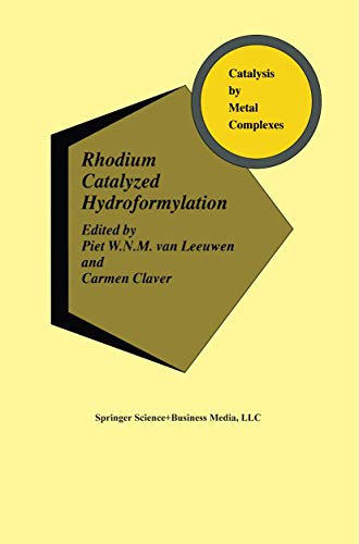 Imagen de archivo de Rhodium Catalyzed Hydroformylation a la venta por Rob the Book Man