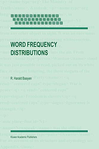 Imagen de archivo de Word Frequency Distributions a la venta por ThriftBooks-Dallas