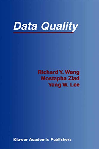 9780792372158: Data Quality: 23 (Advances in Database Systems)