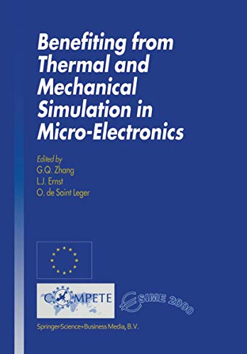 9780792372783: Benefiting from Thermal and Mechanical Simulation in Micro-Electronics