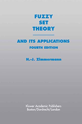 Beispielbild fr Fuzzy Set Theoryand Its Applications zum Verkauf von Big Bill's Books