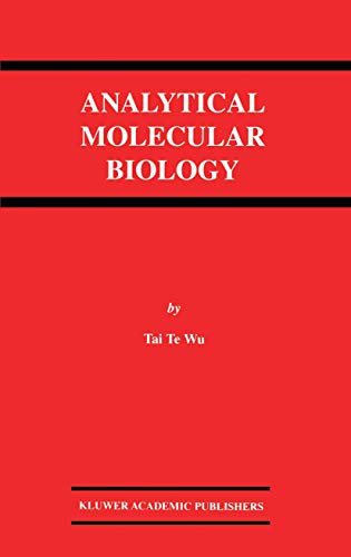 Beispielbild fr Analytical Molecular Biology zum Verkauf von Textbooks_Source