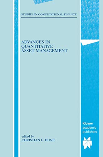 Advances in Quantitative Asset Management (Studies in Computational Finance)