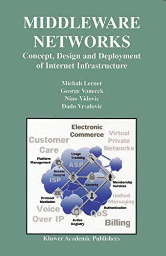 9780792378402: Middleware Networks: Concept, Design and Deployment of Internet Infrastructure