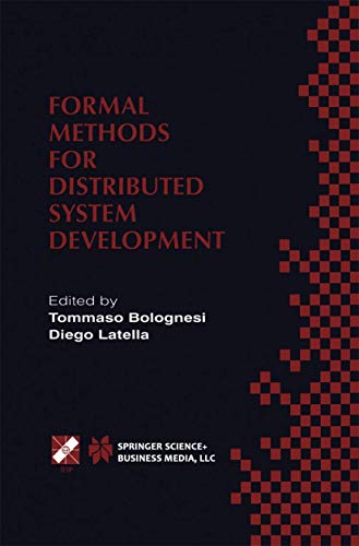 Immagine dell'editore per Formal Methods For Distributed System Development (ifip International Federation For Information Processing) venduto da Romtrade Corp.