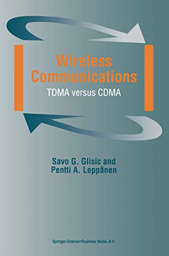 9780792380054: Wireless Communications: TDMA versus CDMA
