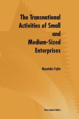 Imagen de archivo de The Transnational Activities of Small and Medium-Sized Enterprises a la venta por Big River Books