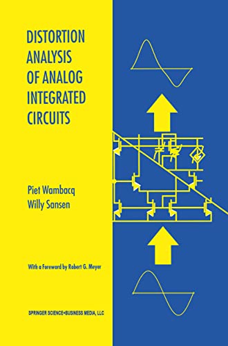 Stock image for Distortion Analysis of Analog Integrated Circuits (The Springer International Series in Engineering and Computer Science, 451) for sale by Book Deals
