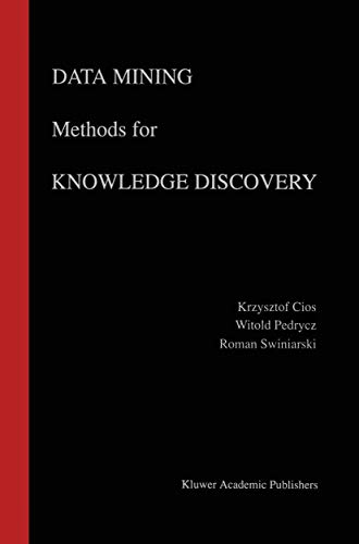 9780792382522: Data Mining Methods for Knowledge Discovery (The Springer International Series in Engineering and Computer Science, 458)