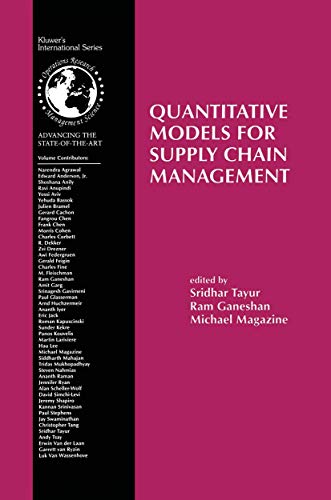 9780792383444: Quantitative Models for Supply Chain Management (International Series in Operations Research & Management Science, 17)
