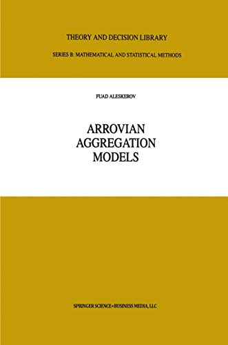 Stock image for Arrovian Aggregation Models for sale by Books Puddle