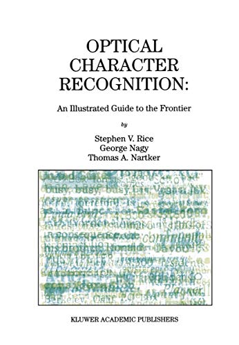 9780792384922: Optical Character Recognition: An Illustrated Guide to the Frontier: 502 (The Springer International Series in Engineering and Computer Science)