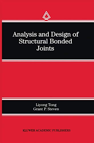 Imagen de archivo de Analysis and Design of Structural Bonded Joints a la venta por Chiron Media