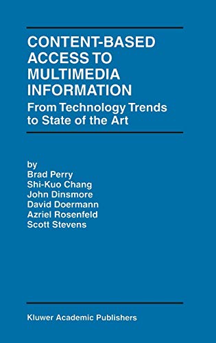 Imagen de archivo de Content-Based Access to Multimedia Information From Technology Trends to State of the Art a la venta por Buchpark