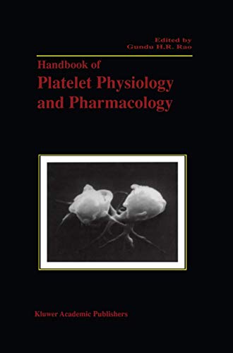 9780792385387: Handbook of Platelet Physiology and Pharmacology