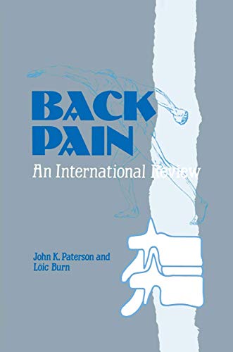 Stock image for Back Pain: An International Review for sale by Phatpocket Limited