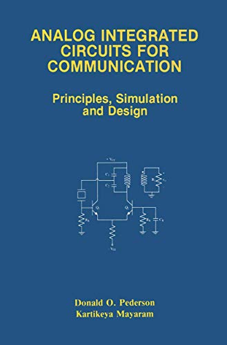 Analog Integrated Circuits for Communications