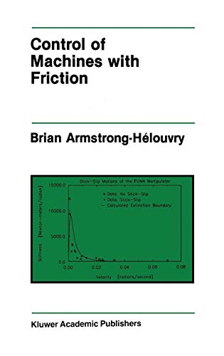 9780792391333: Control of Machines with Friction: 128 (The Springer International Series in Engineering and Computer Science)