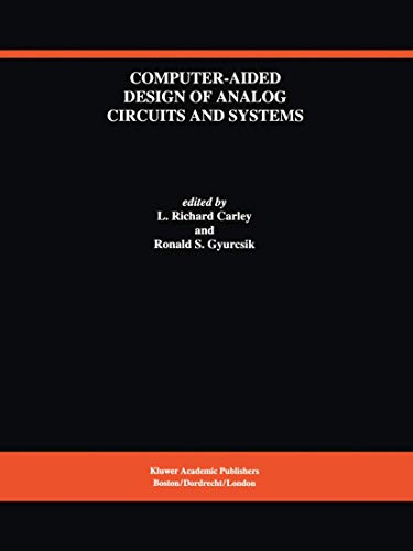 Beispielbild fr Computer-Aided Design of Analog Circuits and Systems zum Verkauf von Buchpark