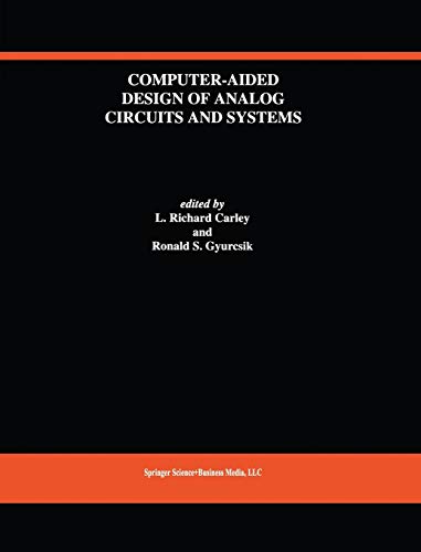 Imagen de archivo de Computer-Aided Design of Analog Circuits and Systems a la venta por Ria Christie Collections