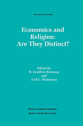 Imagen de archivo de Economics and Religion: Are They Distinct? a la venta por ThriftBooks-Dallas