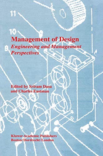 Management of Design : Engineering and Management Perspectives - Charles Eastman