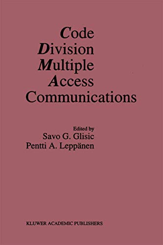 9780792395539: Code Division Multiple Access Communications