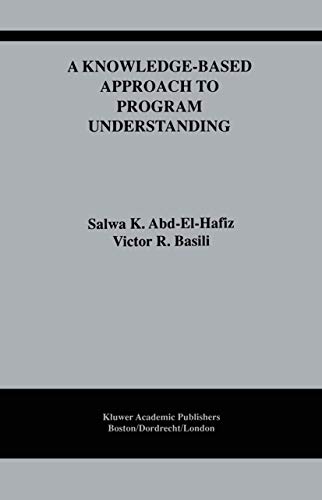 Beispielbild fr A Knowledge-Based Approach to Program Understanding zum Verkauf von Zubal-Books, Since 1961