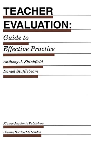 9780792396741: Teacher Evaluation: Guide To Effective Practice: 41 (Evaluation in Education and Human Services)