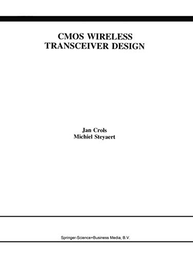 Beispielbild fr CMOS Wireless Transceiver Design zum Verkauf von Buchpark