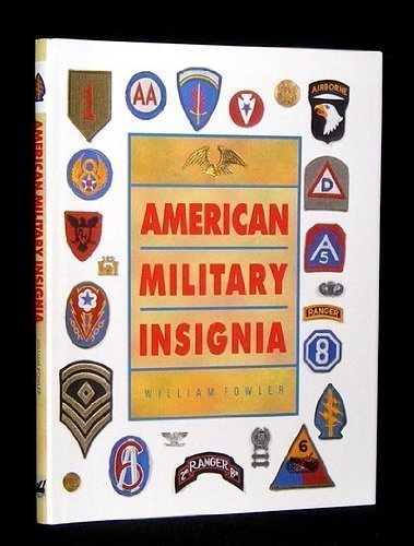 Beispielbild fr American Military Insignia zum Verkauf von Wonder Book